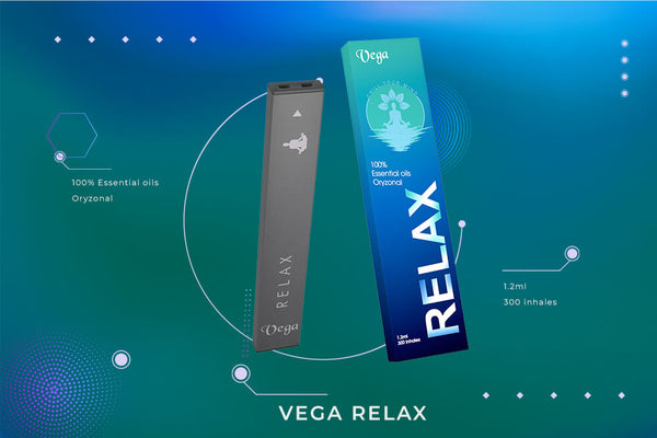 Vega Relax designed in Miami, a vitamin vape(aromatherapy diffuser) that provides the perfect dose of vitamin b3 and oryzanol that helps the body achieve a calm state of relaxation with ease