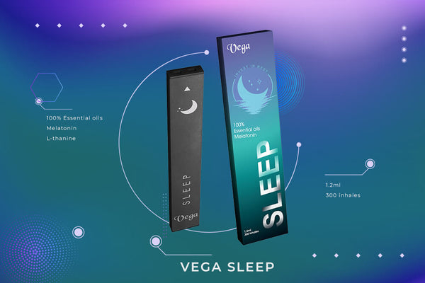 Vega Sleep designed in Miami as a melatonin vape(aromatherapy diffuser) that provides the perfect dose of melatonin and L-Theanine which helps to get a deeper sleep with ease